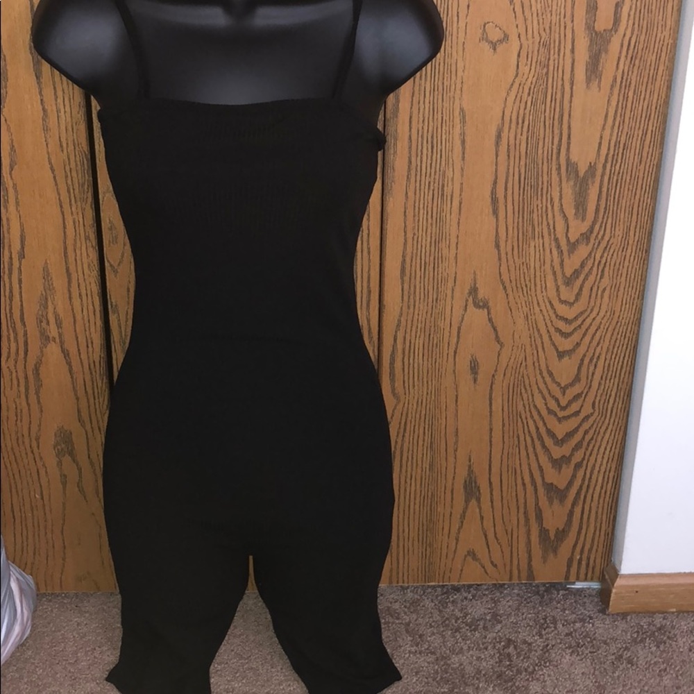 Black one piece outfit